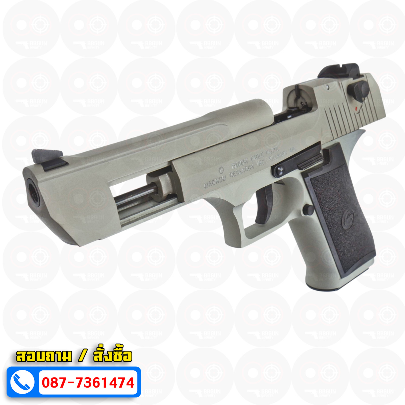 แบลงค์กัน RETAY EAGLE X Desert Eagle สีซาติน Satin BLANK GUN