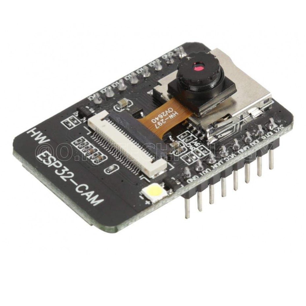 (1ชิ้น) NA571 โมดูล บอร์ดไร้สาย ESP-32 พร้อมกล้อง และช่องเสียบ Micro USB ในตัว ESP32-CAM-CH340 Development Board Test Board WiFi+ Bluetooth Module ESP32 Serial Port with OV2640 Camera