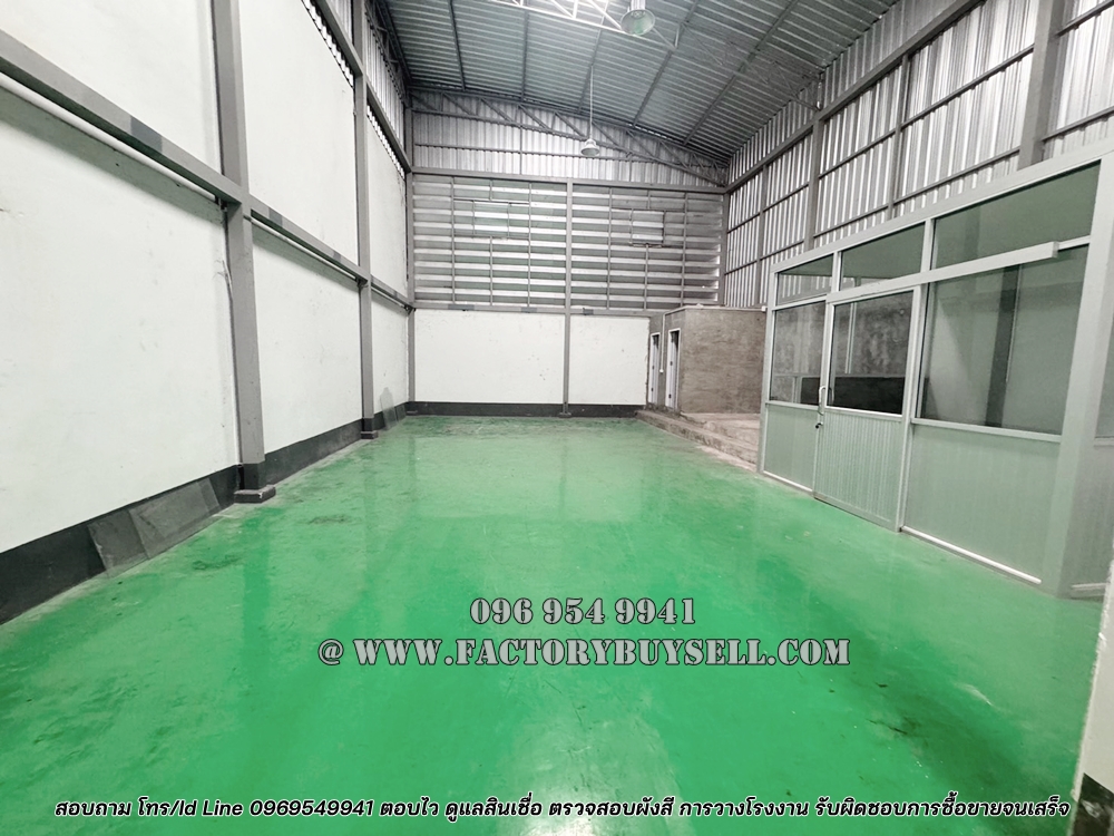 销售工厂,仓库,办公室,埃卡查路(Ekachai Road),Soi Cherd Mahachai Bang Nam Fresh,Samut Sakhon,新装修的建筑物准备工作了