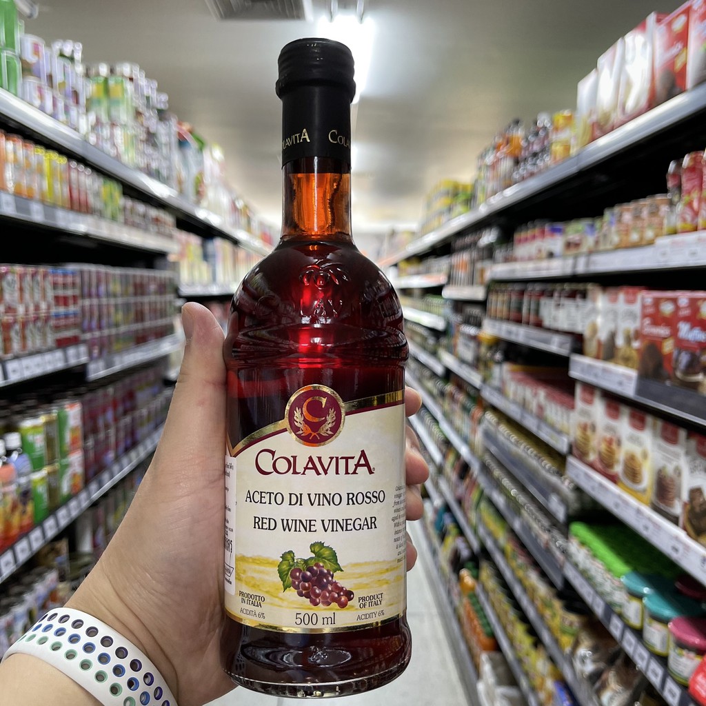 โคลาวิต้า น้ำส้มสายชูหมัก 500 มล. Colavita Wine Vinegar 500 ml.