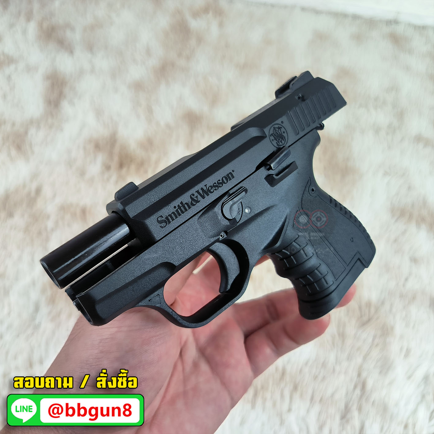 แบลงค์กัน zoraki M906 TD Smith & Wesson Blank Gun สีดำ