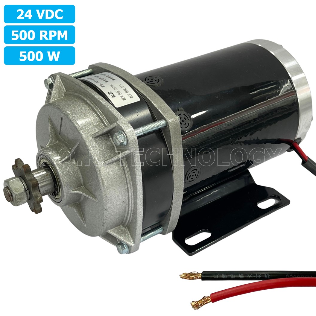 (1ชิ้น) SX6-10850XF มอเตอร์เกียร์ มอเตอร์ทดเฟือง 500W 24VDC 500RPM Gear Brushed Motor