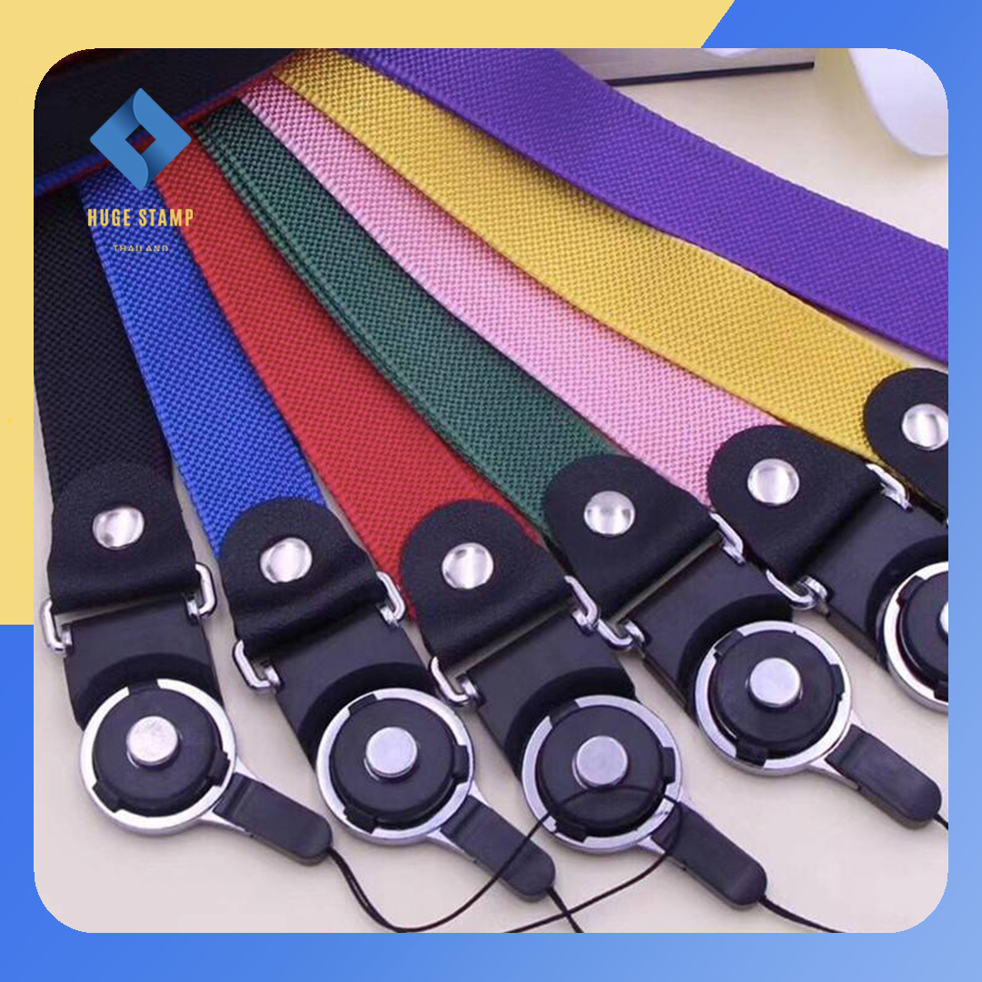 สายคล้องตรายางหมึกในตัว ใช้กับตรายางด้ามพกพา trodat คล้องคอ ใช้งานสะดวก กันหาย หรือคล้องบัตรพนักงาน