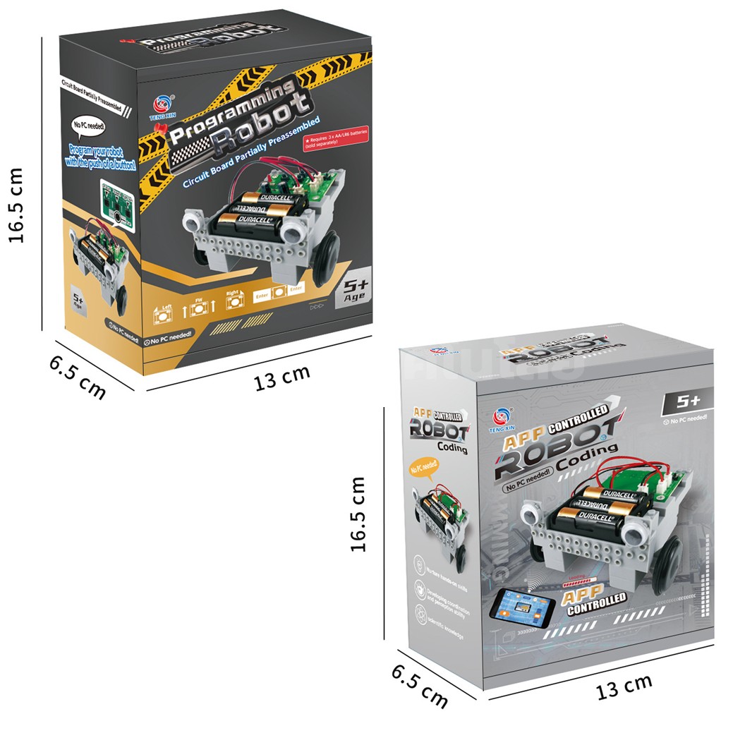 RB-001/RB-002 ชุดหุ่นยนต์ โรบอท โค้ดดิ้ง Programing/App control Robot coding STEAM Educational Robot Kit ของเล่นวิทยาศาสตร์ โปรแกรมมิ่งโรบอท