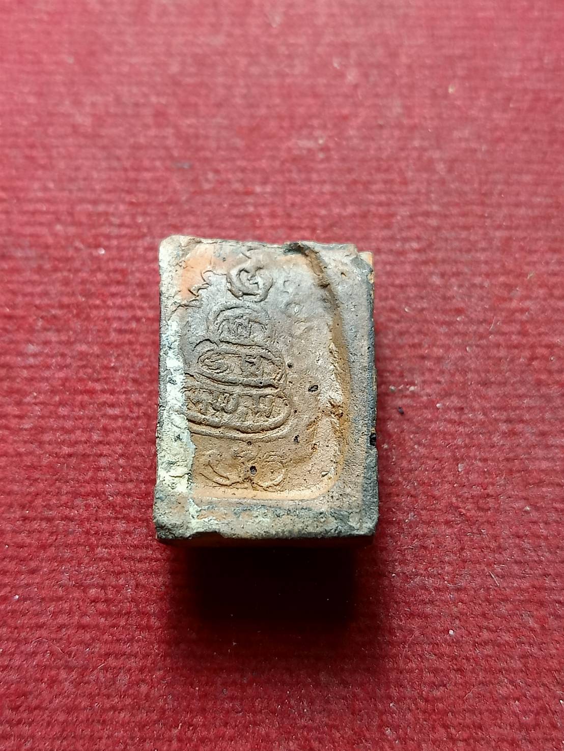 นางกวักเนื้อดิน ท่านเจ้าคุณนรฯ ปี 2495 หลังยันต์น้ำเต้า วัดเทพศิรินทร์ กรุงเทพ (SKU-13014)