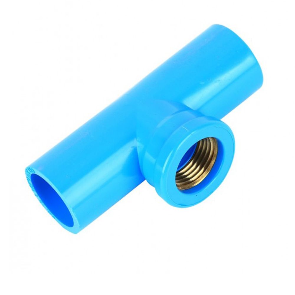 ข้องอ ข้อต่อ PVC. เกลียวใน/ นอก ทองเหลือง 1/2" CK ข้องอเกลียวใน ข้องอ90เกลียวใน สามทางเกลียวใน ทนทานต่อแสงแดด