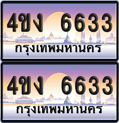 ทะเบียน 6633 ป้ายประมูล 4ขง 6633 (4)