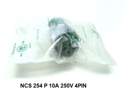 NCS 254 P NANABOSHI CONNECTOR 4PIN 10A 250V