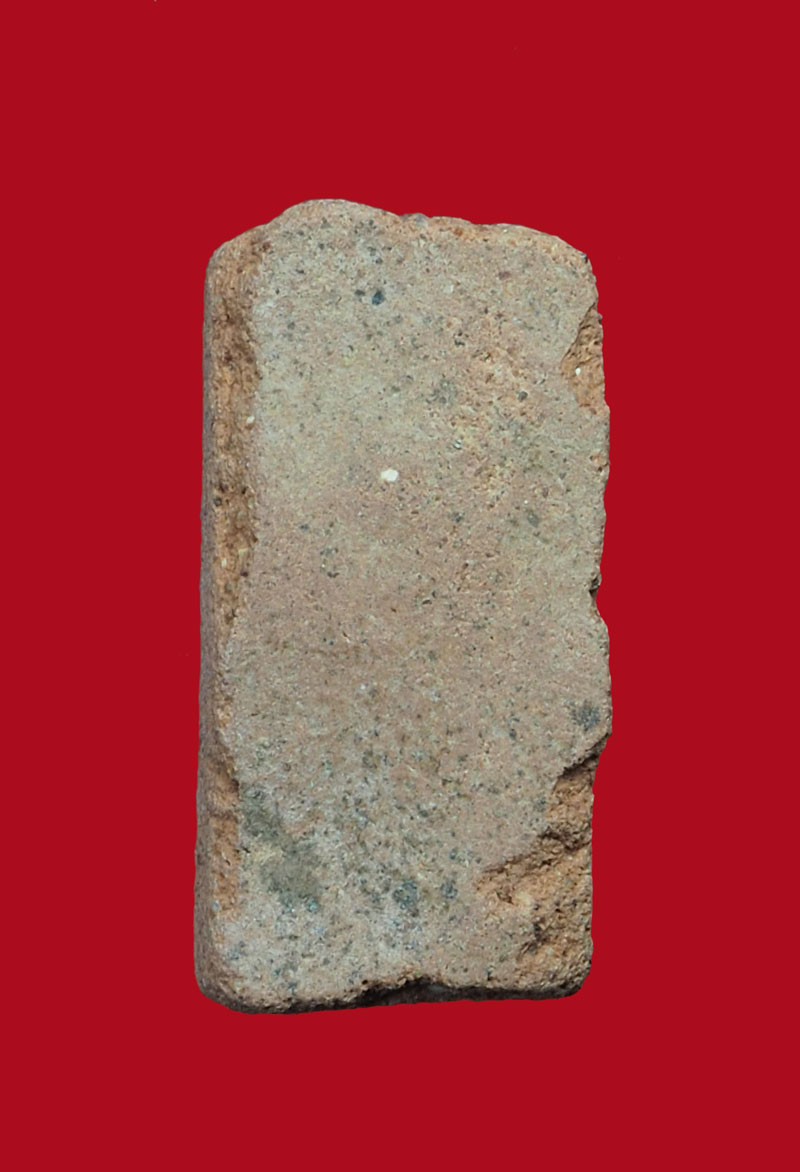 ขายแล้ว*30522 พระแผงกรุจรเข้ร้อง ตัดเดี่ยว สุโขทัย เนื้้อดิน 13