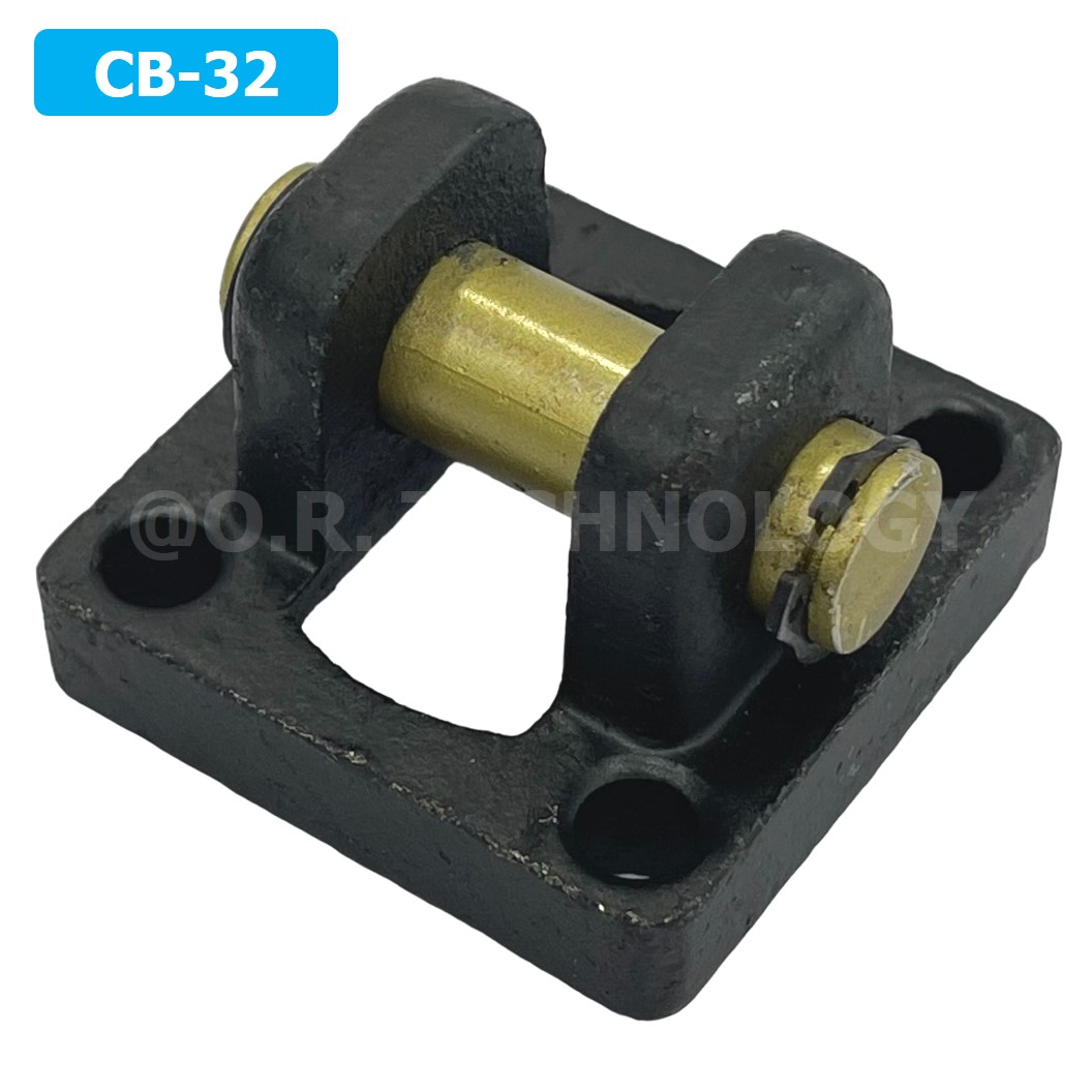 (1ชิ้น) CB-32 ตัวยึดกระบอกลม หูคู่ Support Air Cylinder สำหรับกระบอกลม SC32 ขายึดกระบอกลม ขายึด ตัวยึด ชนิดหูคู่ CB