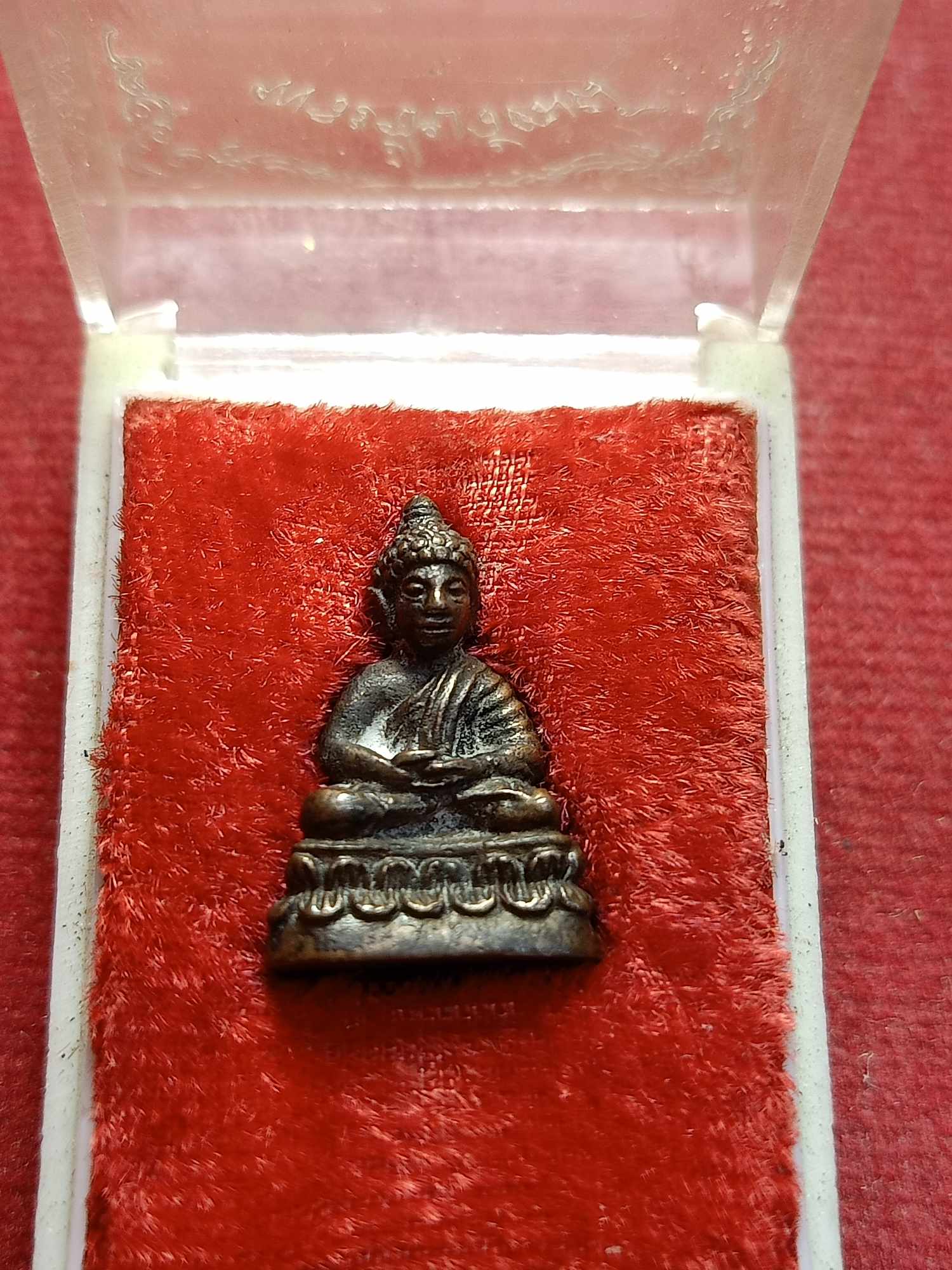 พระชัยวัฒน์สมเด็จพระญาณสังวร วัดบวรนิเวศวิหาร อธฐานจิต พร้อมกล่อง (SKU-03548)