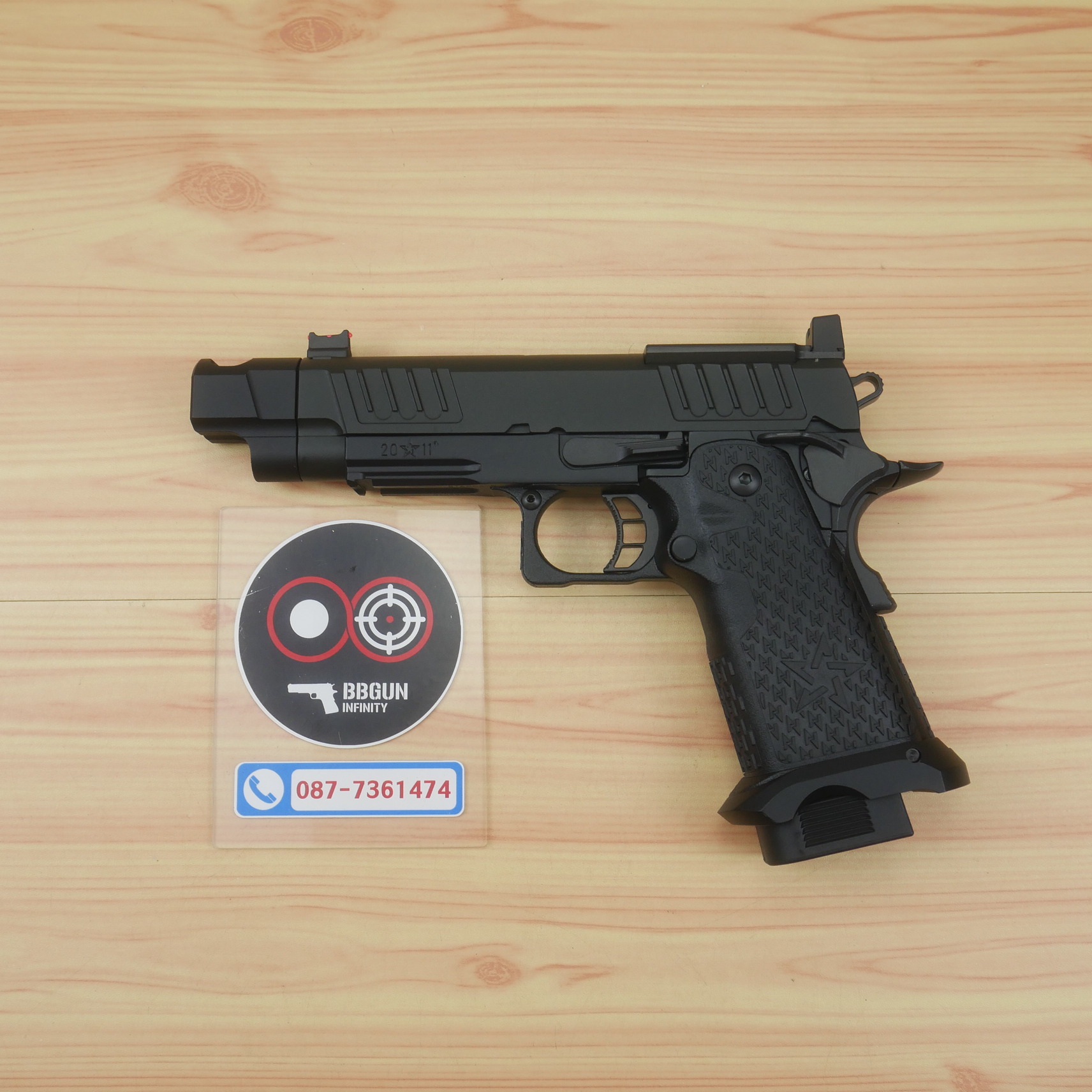 บีบีกันอัดแก๊ส ARMY R612-4 EMG Staccato C2 Comp 2011 VIP Grip BB GUN