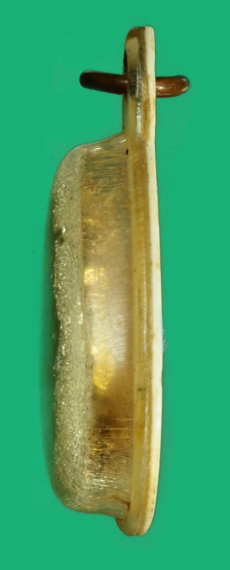 *35973 สิงห์ตะกั่วชุบทอง หลวงปู่ทิม วัดระหารไร่ ปี 2517 ระยอง เลี่ยมพลาสติกเก่าเดิมจากวัด 67