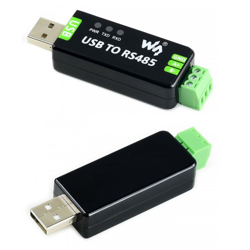 ZE002 WAVESHARE ตัวแปลง USB TO RS485 FT232RNL Bidirectional Converter, Industrial Grade ตัวแปลงสัญญาณ