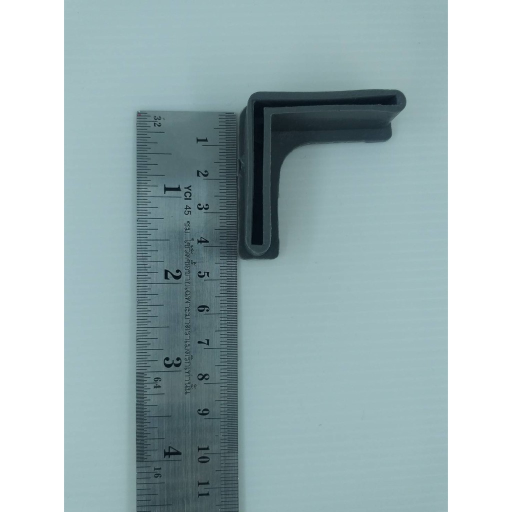 ที่รองเหล็กฉาก PVC (แพ็คละ 10 อัน)(ราคารวมแวท) พลาสติก ยาง ยางรองขาเหล็กฉาก