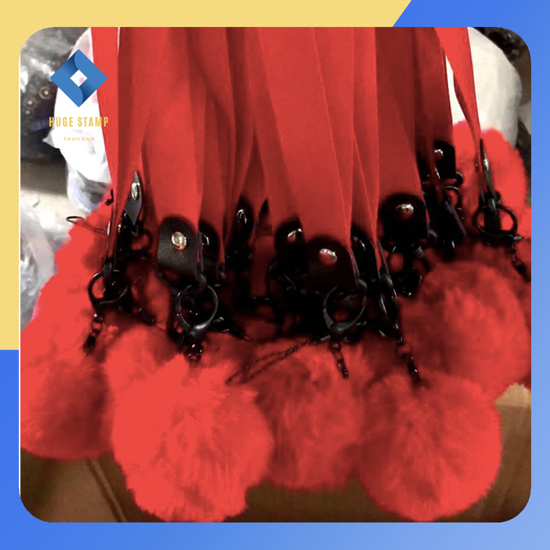 สายคล้องตรายางหมึกในตัว ใช้กับตรายางด้ามพกพา trodat คล้องคอ ใช้งานสะดวก กันหาย หรือคล้องบัตรพนักงาน