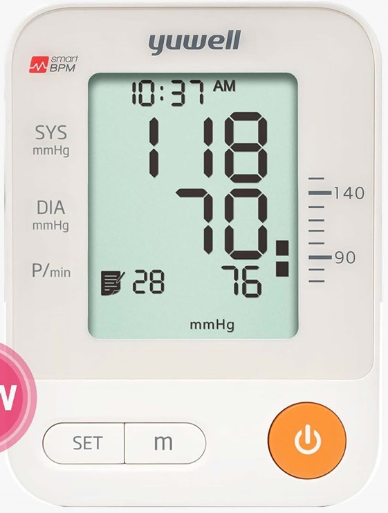 YUWELL เครื่องวัดความดัน รุ่น YE670D