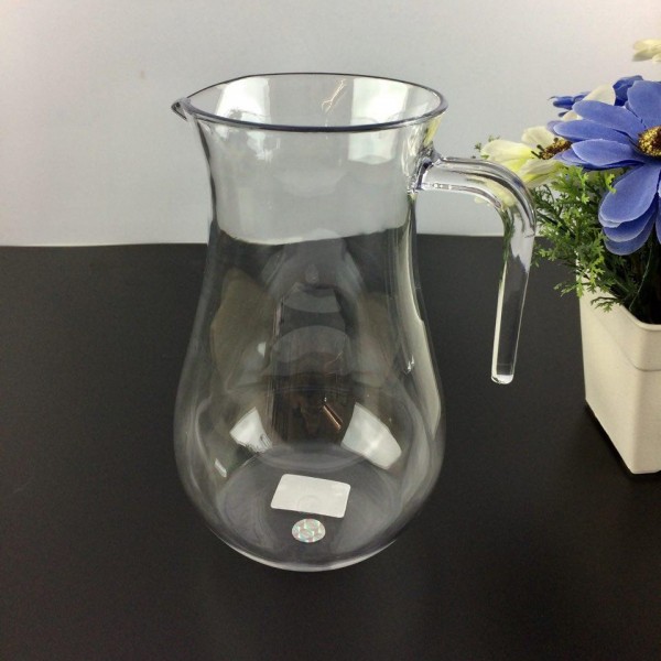 TPC-5 เหยือกน้ำพลาสติกใส มีที่จับ