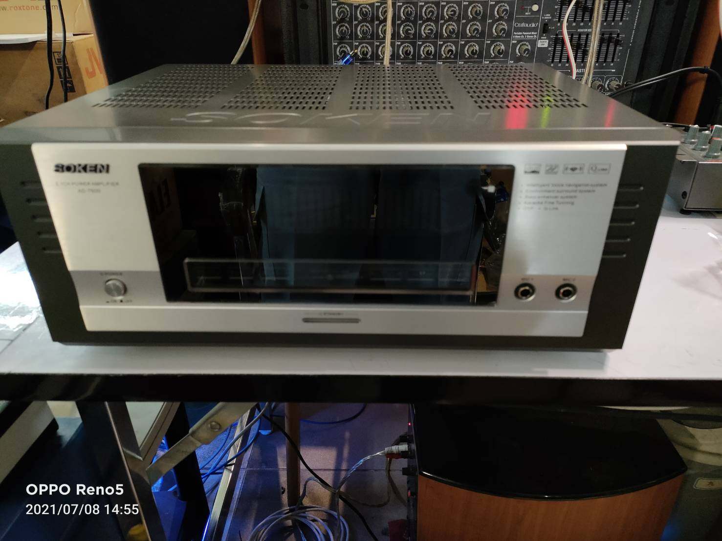 SOKEN AD-7600 แอมป์อัจฉริยะแนะนำการใช้งานด้วยเสียง