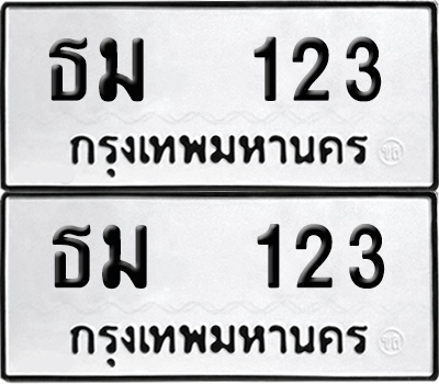 ทะเบียนรถ 123 ทะเบียน - ธม 123 พร้อมส่งมอบ (6)