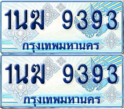 ทะเบียนรถตู้ 9393 1นฆ 9393 จากกรมขนส่ง (1)