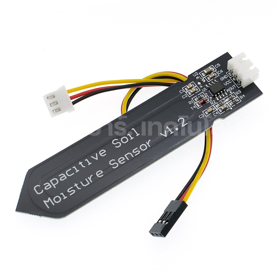 AB142 เซนเซอร์วัดความชื้นในดิน แบบสัมผัส Capacitive Soil Moisture Sensor V1.2