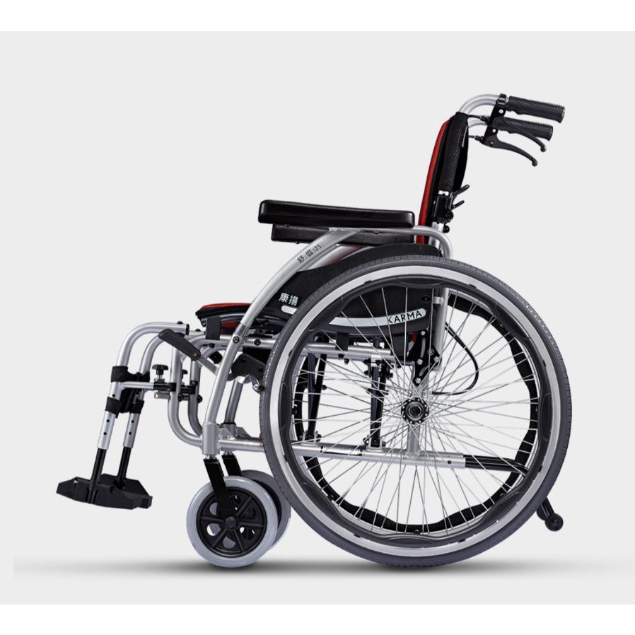 รถเข็นอลูมินัมอัลลอยด์คาร์ม่า รุ่น S-Ergo 125 (Wheelchair KARMA S-Ergo 125)