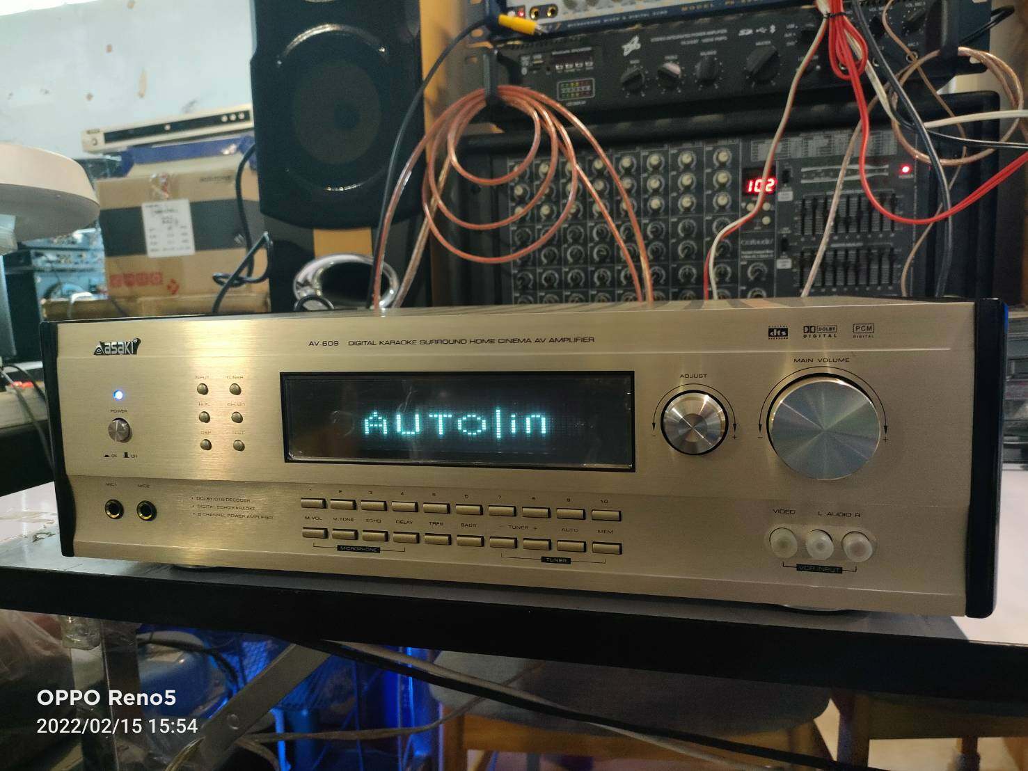 ASAKI AV-609 พร้อม tuner ในตัว