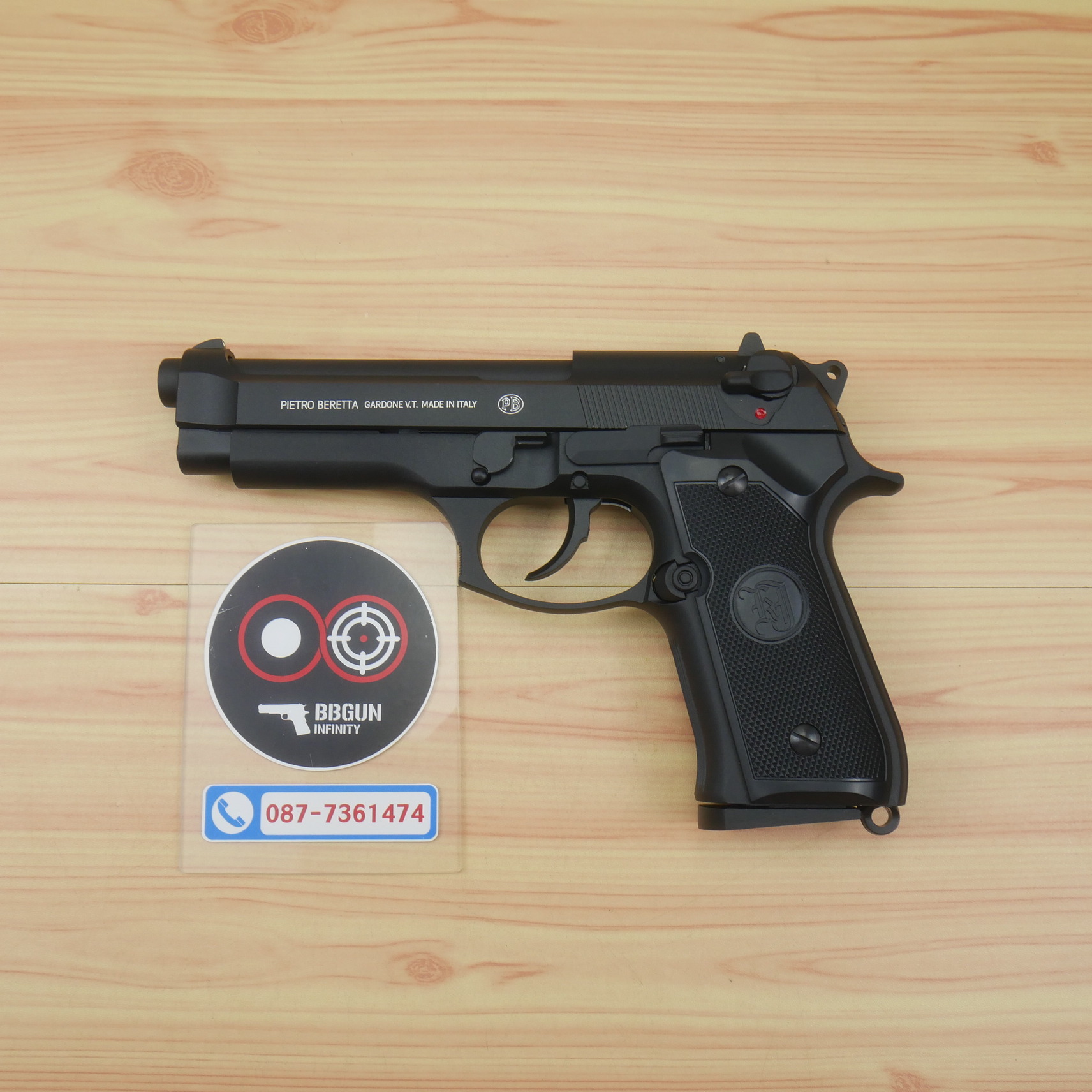 บีบีกันอัดแก๊ส KJ Works - Beretta M92FS BB GUN