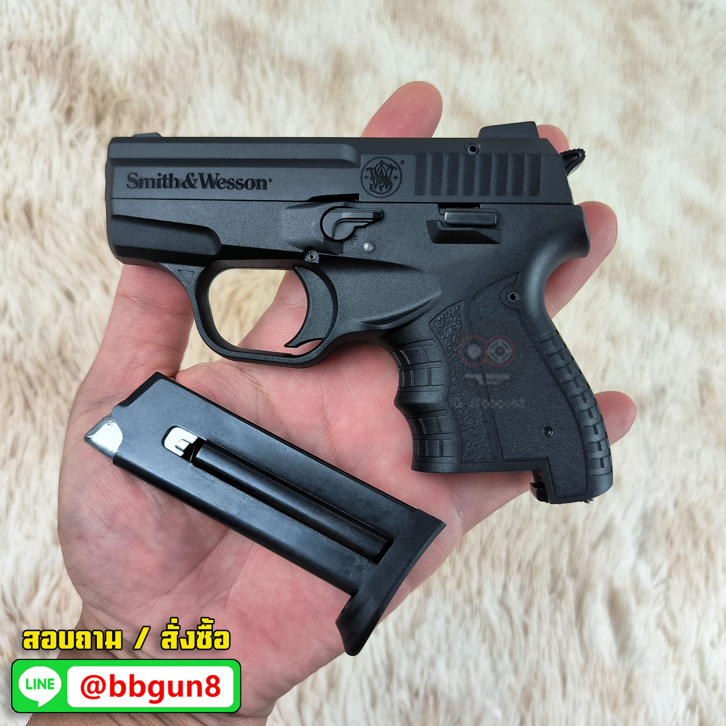 แบลงค์กัน zoraki M906 TD Smith & Wesson Blank Gun สีดำ