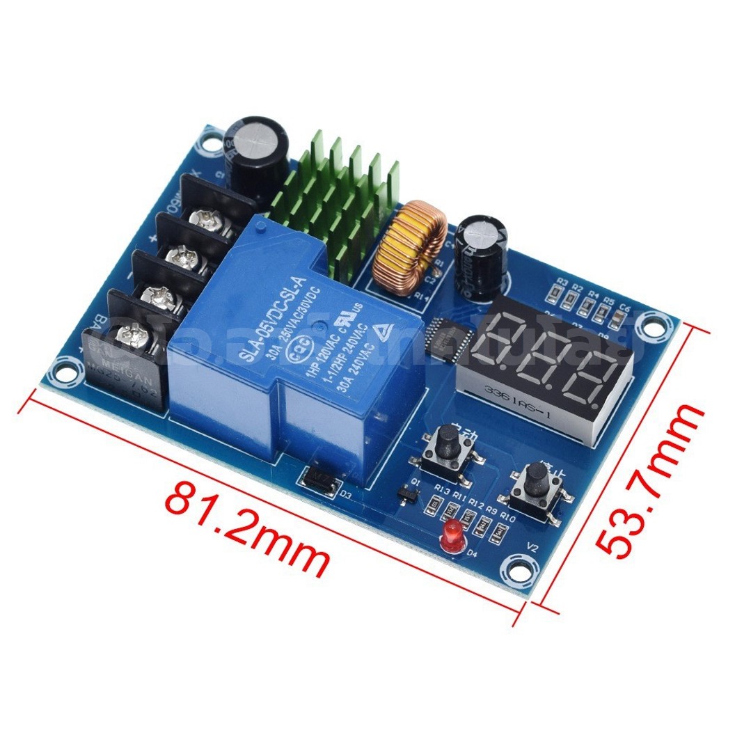 XH-M604 โมดูลควบคุมการชาร์จแบตเตอรี่ DC 6-60V Battery Charger Control Module Lithium Battery โมดูลชาร์จแบตเตอรี่ ลิเธียม