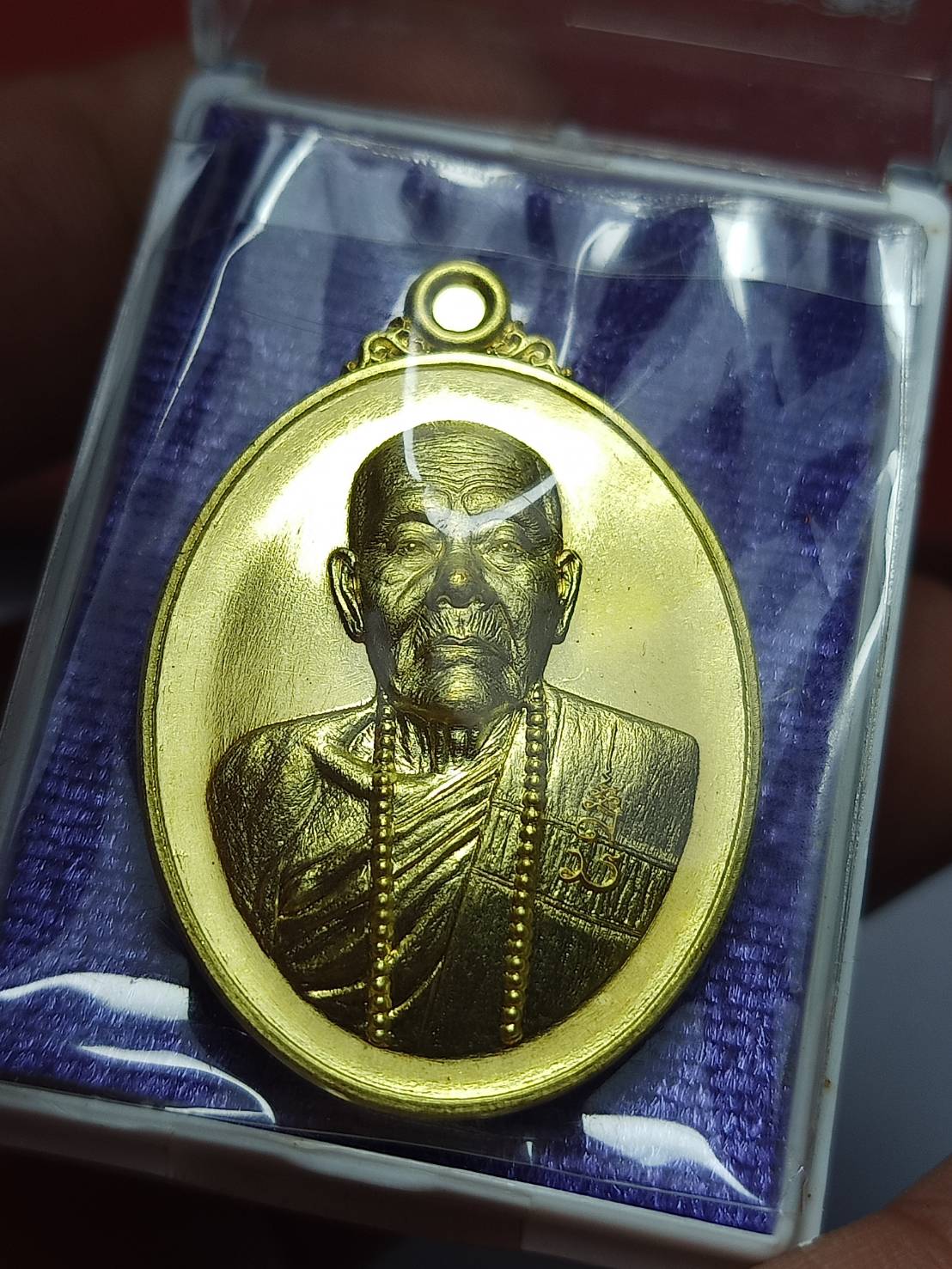 เหรียญหลวงพ่อศรี รุ่นแรก วัดโพธาราม จ.ขอนแก่น พร้อมกล่อง (SKU-10810)