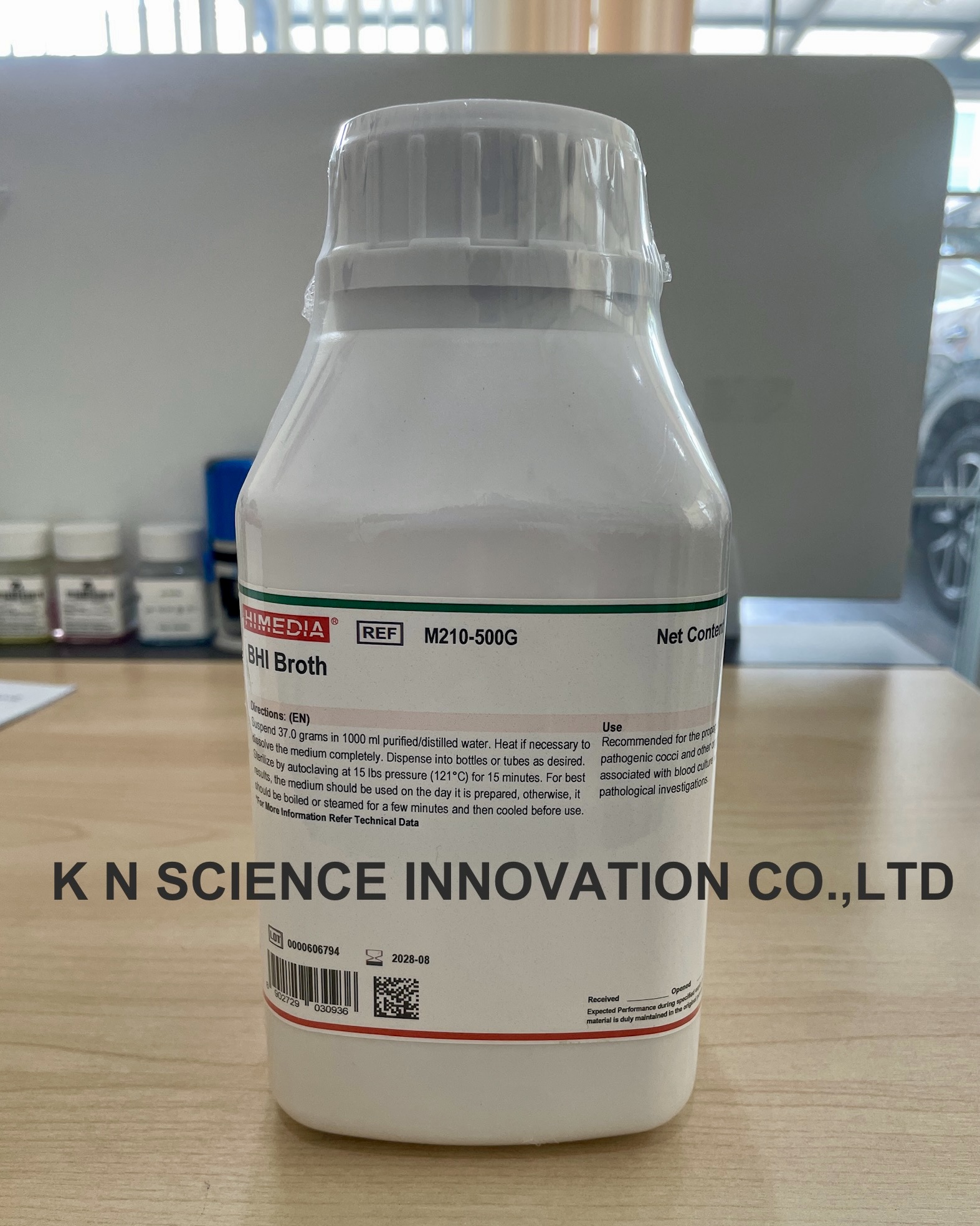 BRAIN HEART INFUSION BROTH (BHI BROTH) 500 GM ,Himedia M210