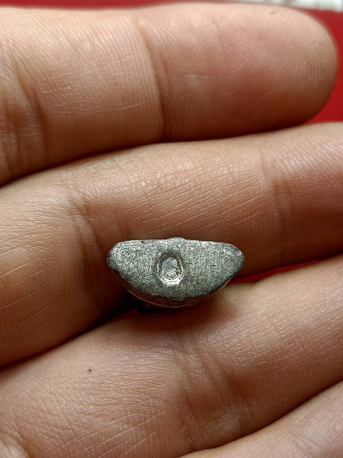 พระชัยวัฒน์ เนื้อชิน หลวงพ่อฑูรย์ วัดโพธินิมิตร กรุงเทพฯ ปี2518 (SKU-08388)