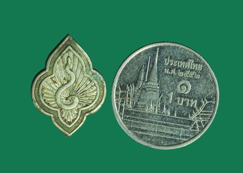 *30910 หัวแหวนอุณาโลม เนื้ออัลปาก้า เก่าพอมีอายุ ไม่ทราบอาจารย์ 12