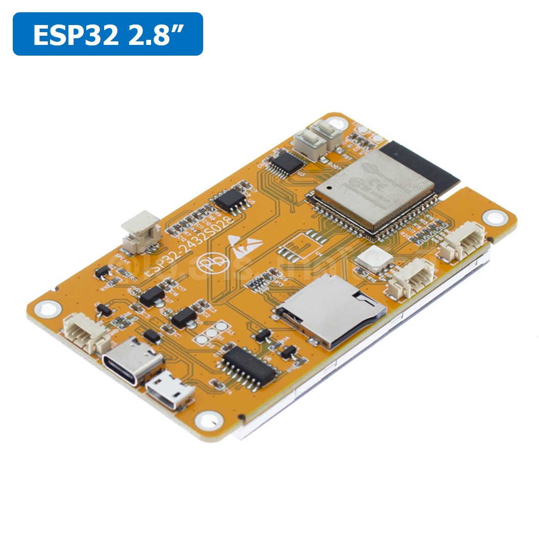 ZP001-2.8 ESP32 MCU WROOM Arduino LVGL Smart Display WIFI Bluetooth 2.8 Inch LCD TFT 240x320 Screen Capacitive touch 2.8"