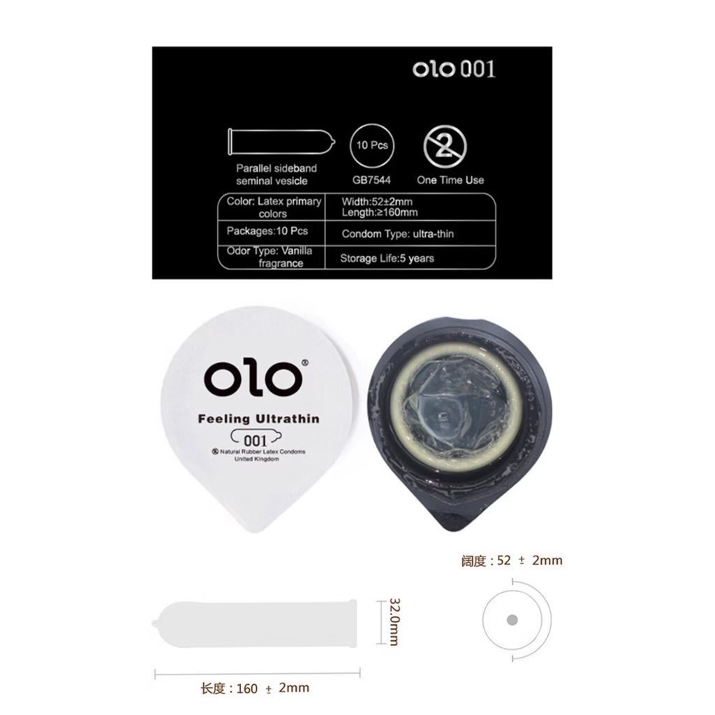ถุงยาง OLO 0.001