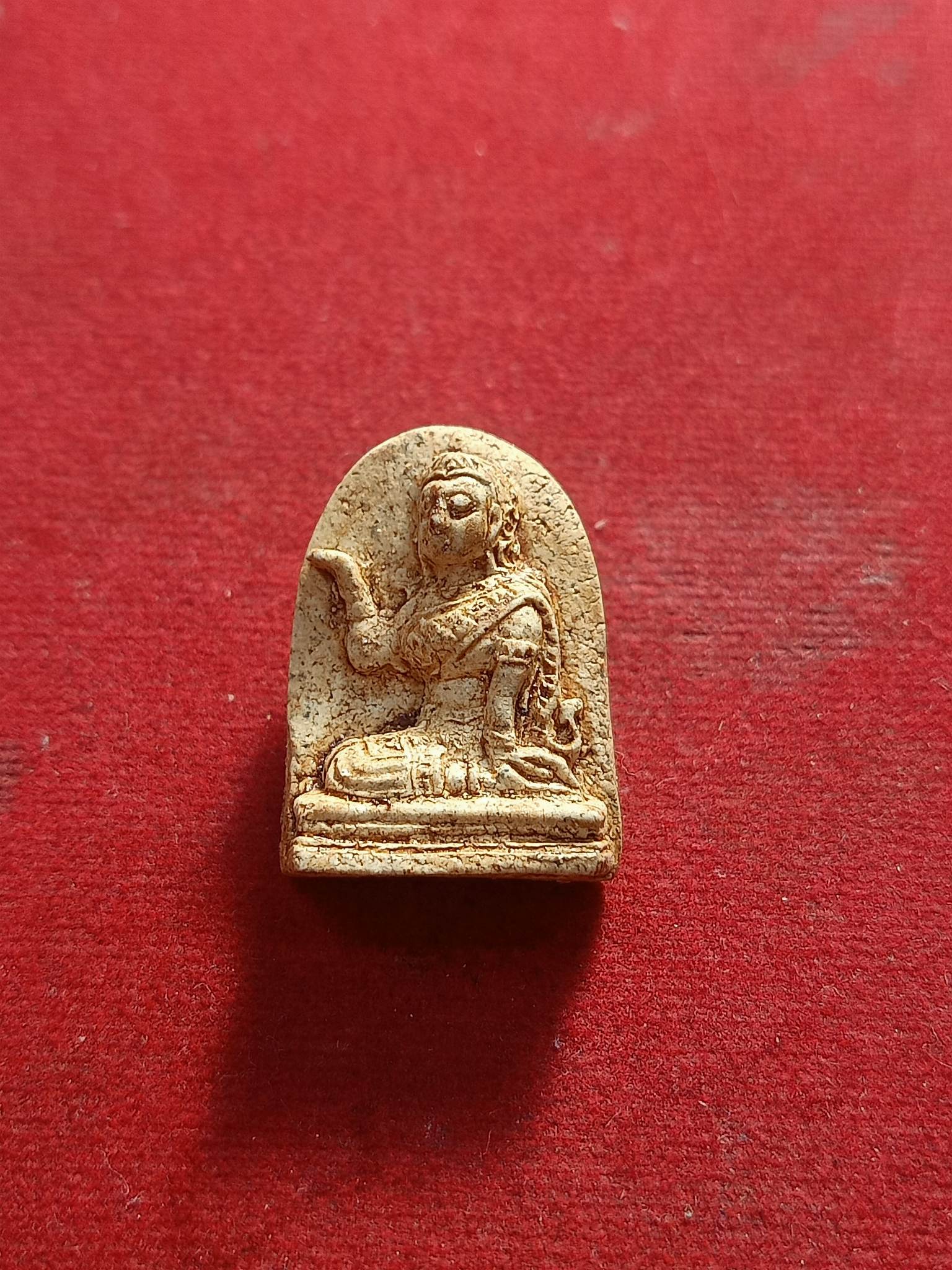 แม่นางกวักมหาเสน่ห์เนื้อผง พระมหาภูษิต วัดพรุตู จ.สงขลา พ.ศ.2559(SKU-01480)