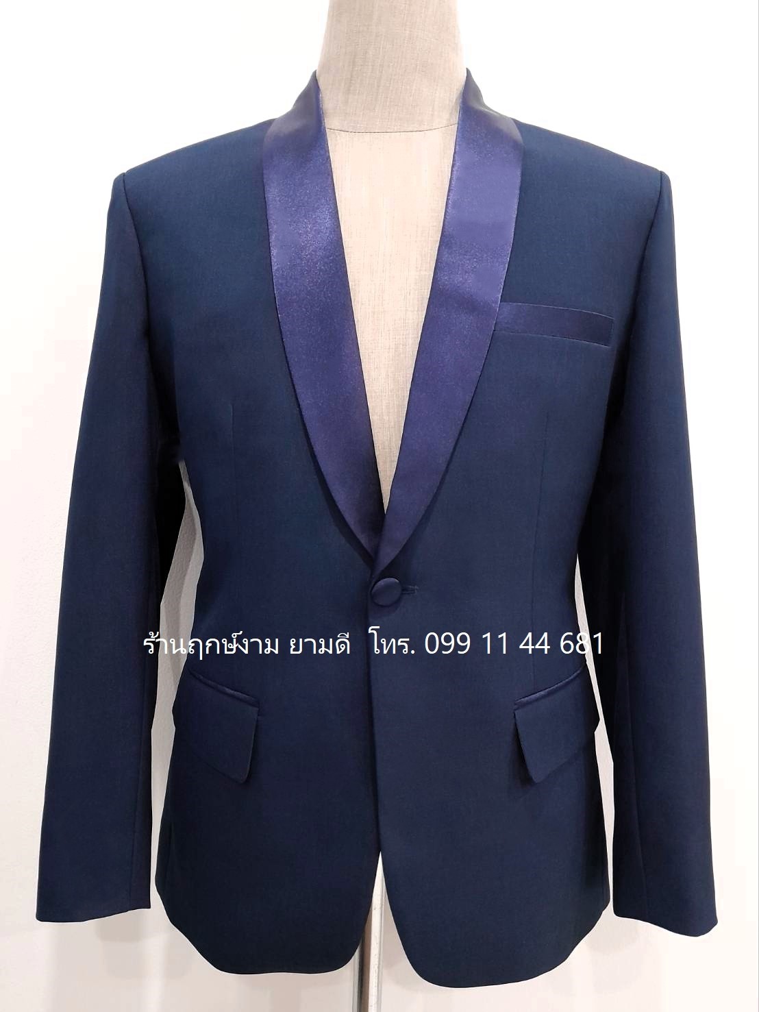 เสื้อทักซิโด้ สีกรมท่า (ให้เช่า)
