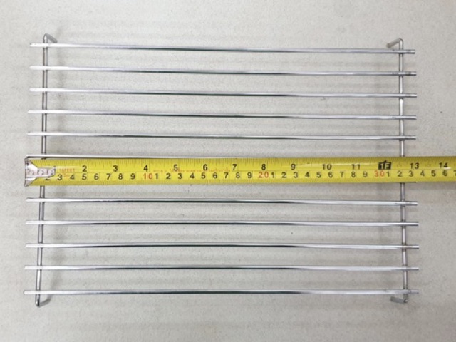 เมืองนนท์แก๊ส ตะแกรง วางบนเตาปิ้ง ของ Thai Flower รุ่น IF-1629 ขนาด 33 x 23 ซม.