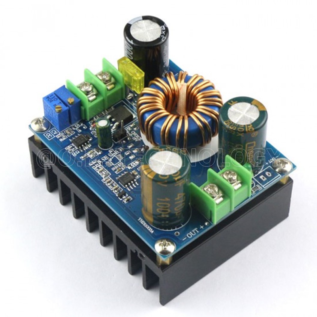 (1ชิ้น) AA667 โมดูลเพิ่มแรงดันไฟ โมดูลแปลงไฟ 600w DC-DC 10-60V To 12-80V 10A Boost Converter Step-up Module High Power Adjustable Voltage Constant Current Module