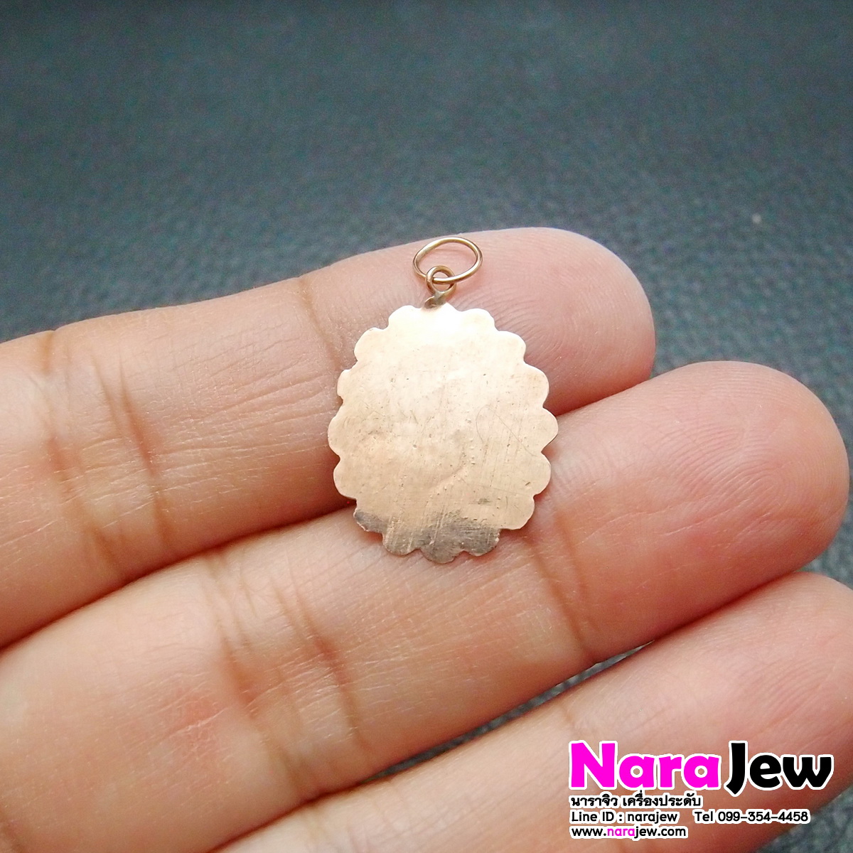 จี้นาก แท้ 40% อักษร E