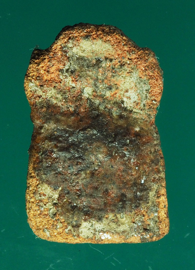 *28609 พระซุ้มไข่ปลา วัดป่าแตง อยุธยา เนื้อดิน สภาพมีซ่อม 13