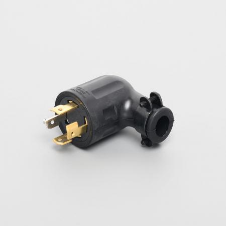 4222RL AMERICAN DENKI ปลั๊กตัวผู้ขาล็อก 3P(3P,4W GND) 20A 250V