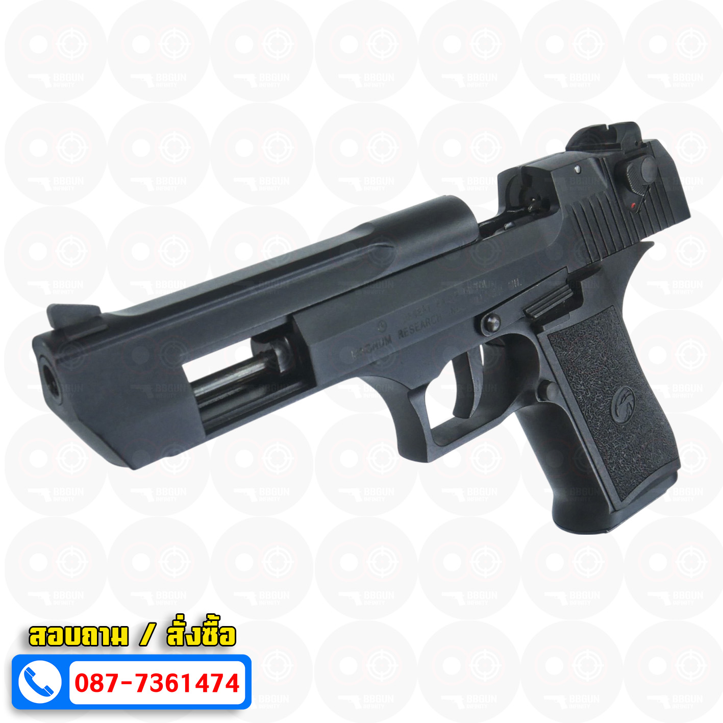 แบลงค์กัน RETAY EAGLE X Desert Eagle สีดำ Black BLANK GUN