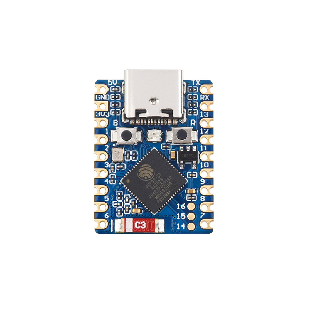 บอร์ด ESP32-S3-Zero ESP32-S3 แบบบัดกรีขา/ไม่บัดกรีขา Mini Development Board Dual-core processor 240MHz with Solder pin header/ without pin header Solderless