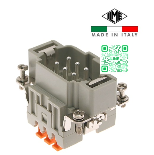 ILME รุ่น CSHM06 Squich Male Insert 6Pin+E 16A500V