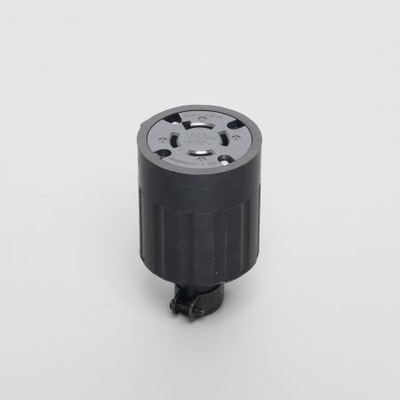 AMERICAN DENKI 4364R 3-Pole 4-Wire Grounding 30A 600V Connector Body (Rubber Housing)