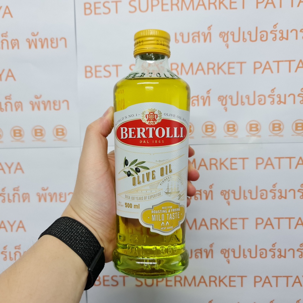 เบอร์ทอลลี่ น้ำมันมะกอก 500 มล. Bertolli Olive Oil 500 ml.