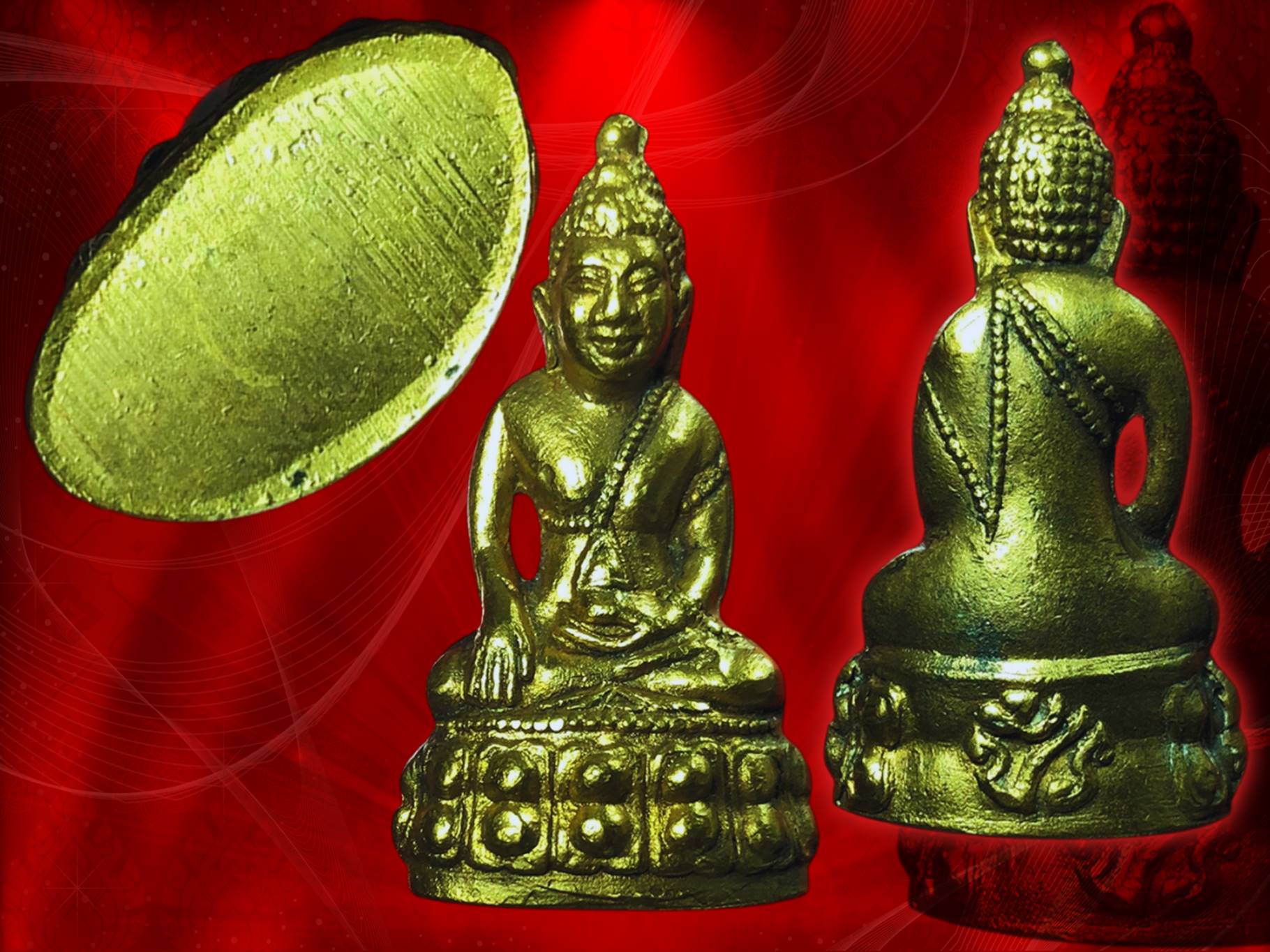 พระกริ่งโสฬส มปร. ปี 2515 ที่ระลึกครบ 108 ปี วัดราชประดิษฐ์ ปี 2515 เนื้อโลหะกาไหล่ทอง พระดี พิธีใหญ่ ในหลวง รัชกาลที่ 9 เสด็จในพิธีพุทธาภิเษก งาม ๆ สุด ๆ หายาก ครับ (ไม่มีกล่อง) ครับ